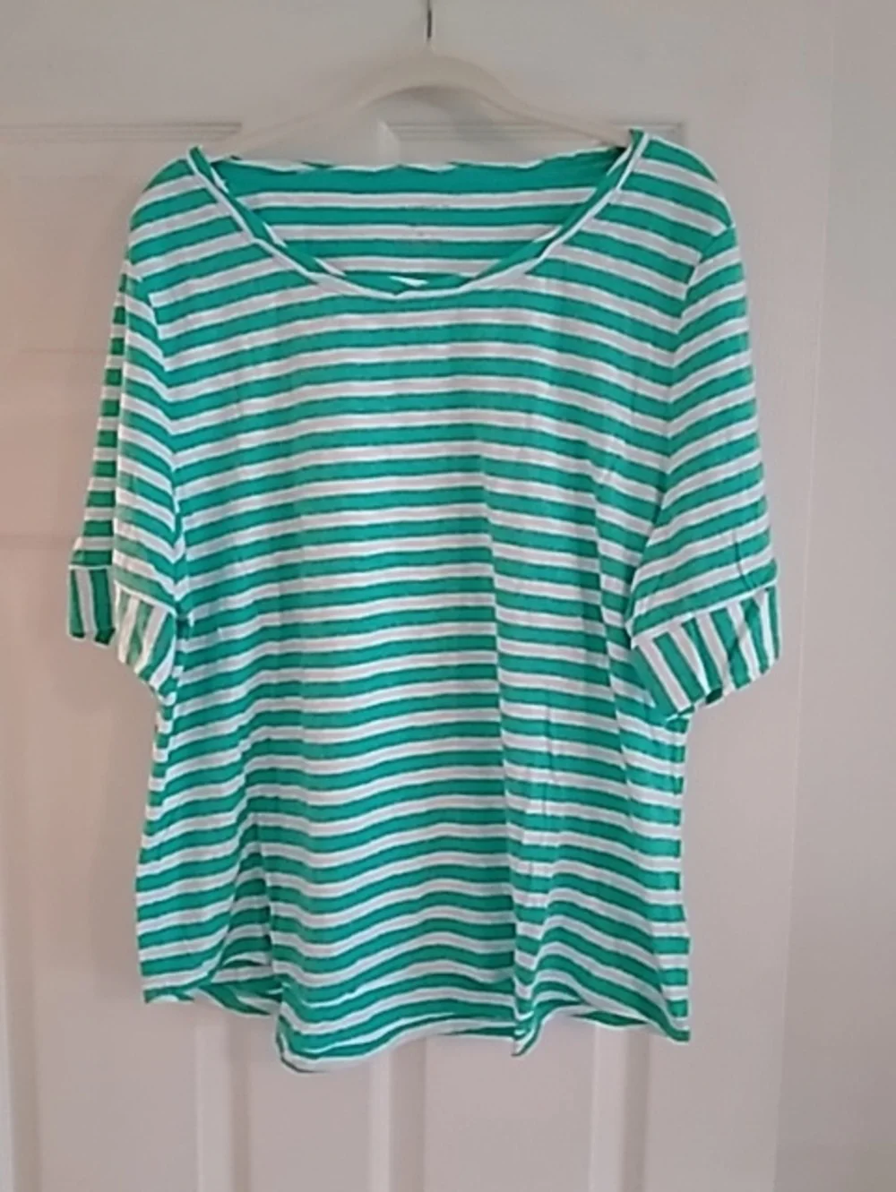 Talbots Striped Tee - Picture 1 of 4